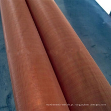 Red Copper 200 malha de malha de arame de cobre puro